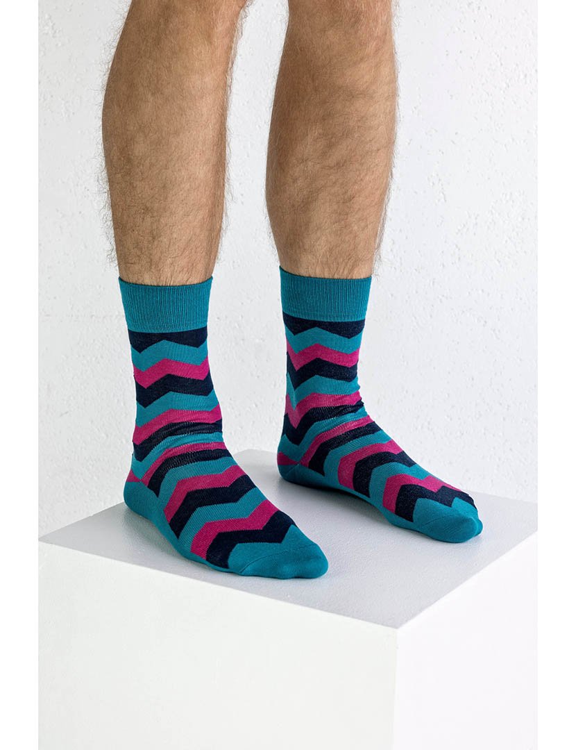 2 Pares de Meias multicoloridos