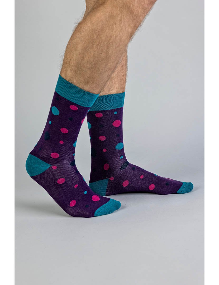 2 Pares de Meias multicoloridos