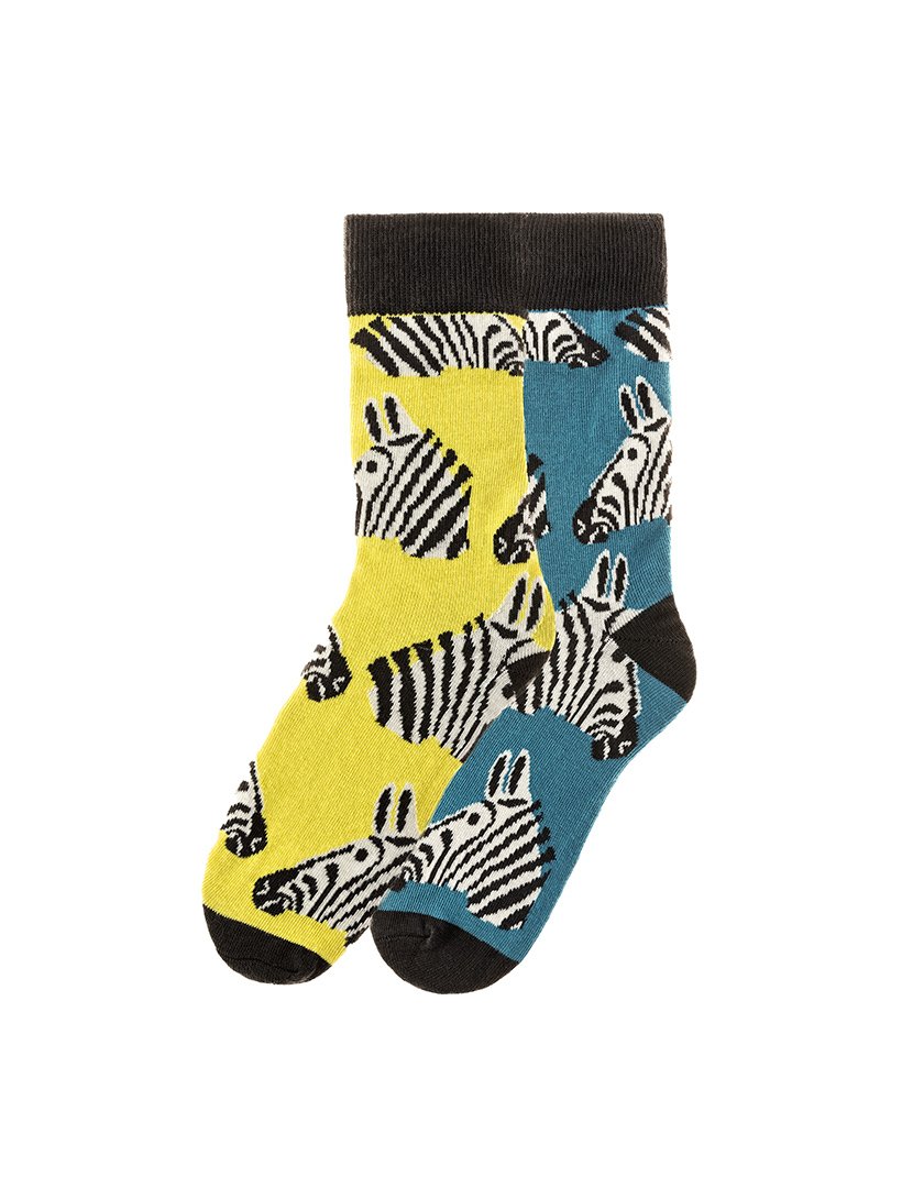 2 Pares de Meias multicoloridos