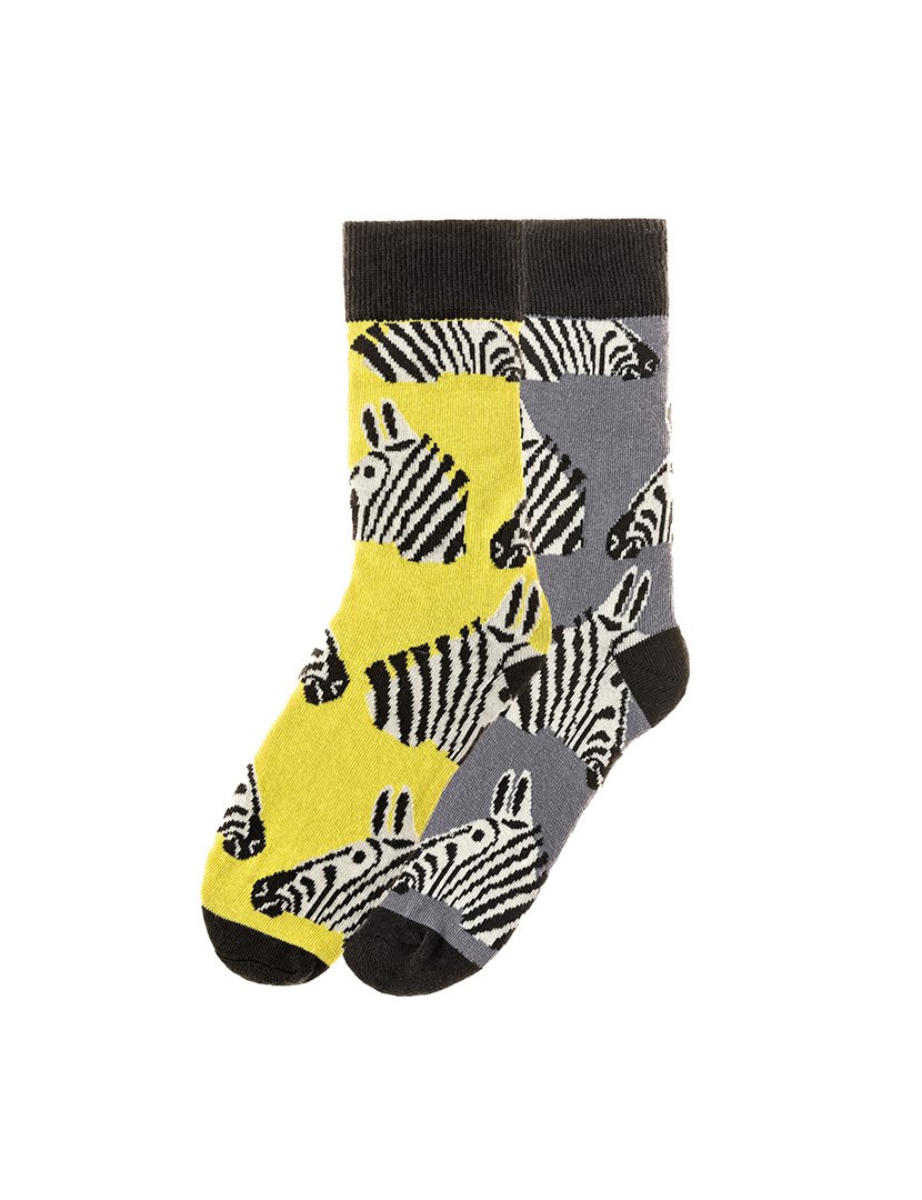 2 Pares de Meias multicoloridos