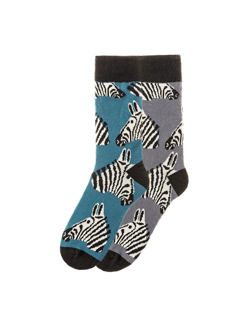 2 Pares de Meias multicoloridos