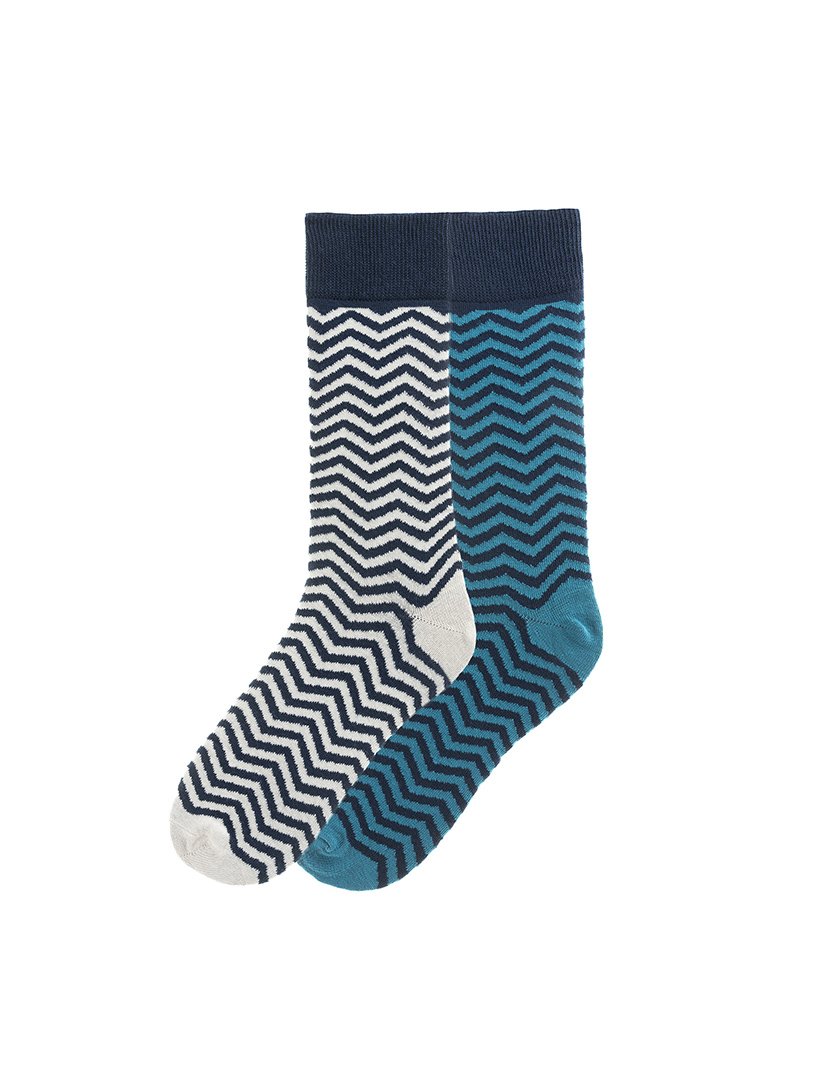 2 Pares de Meias multicoloridos