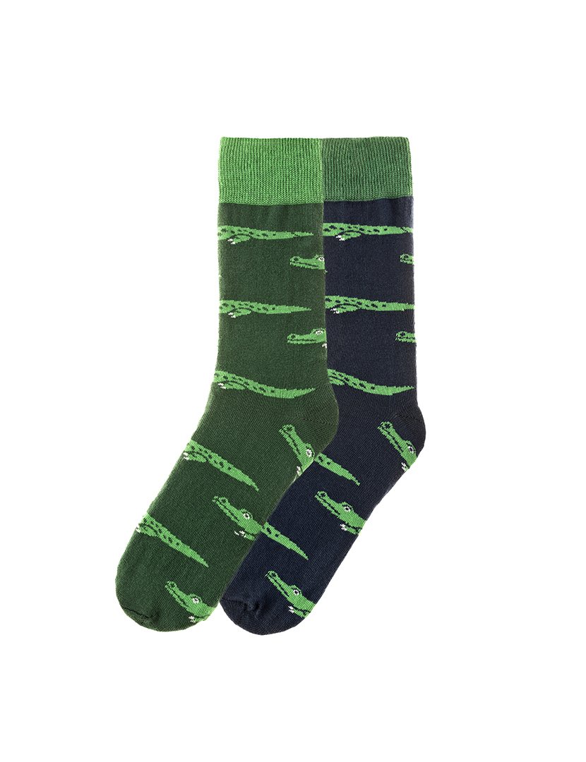 2 Pares de Meias multicoloridos