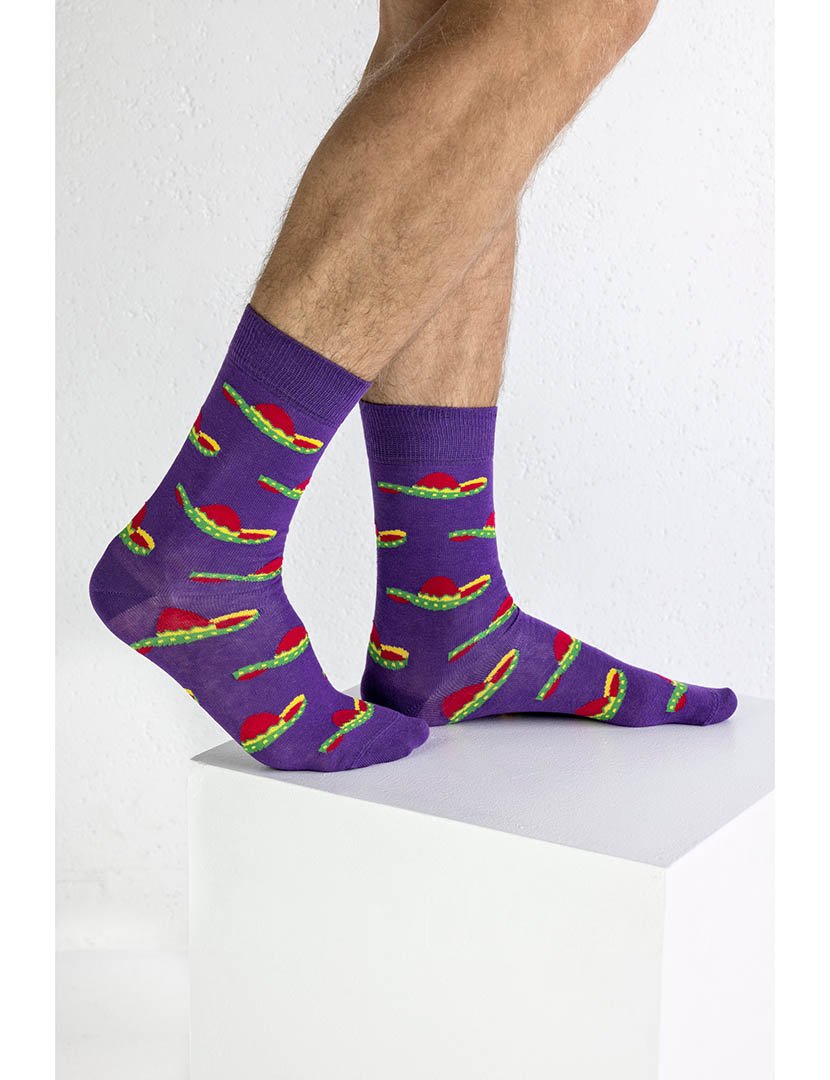 2 Pares de Meias multicoloridos