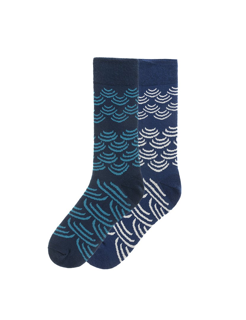 2 Pares de Meias multicoloridos