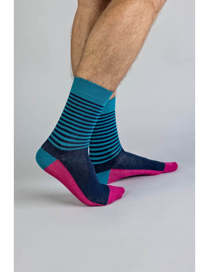 2 Pares de Meias multicoloridos