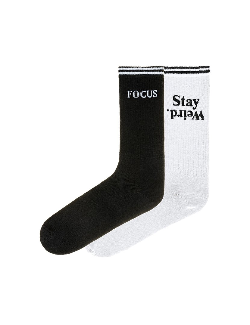 2 Pares de Meias multicoloridos