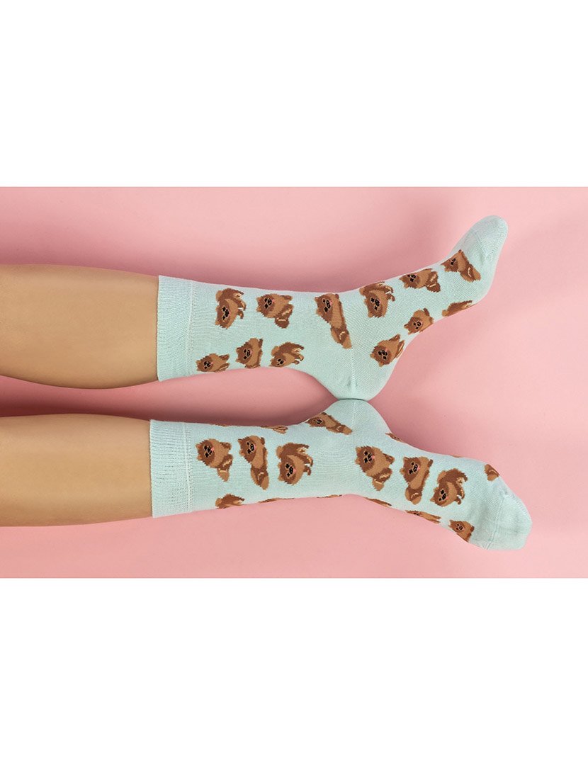 2 Pares de Meias multicoloridos