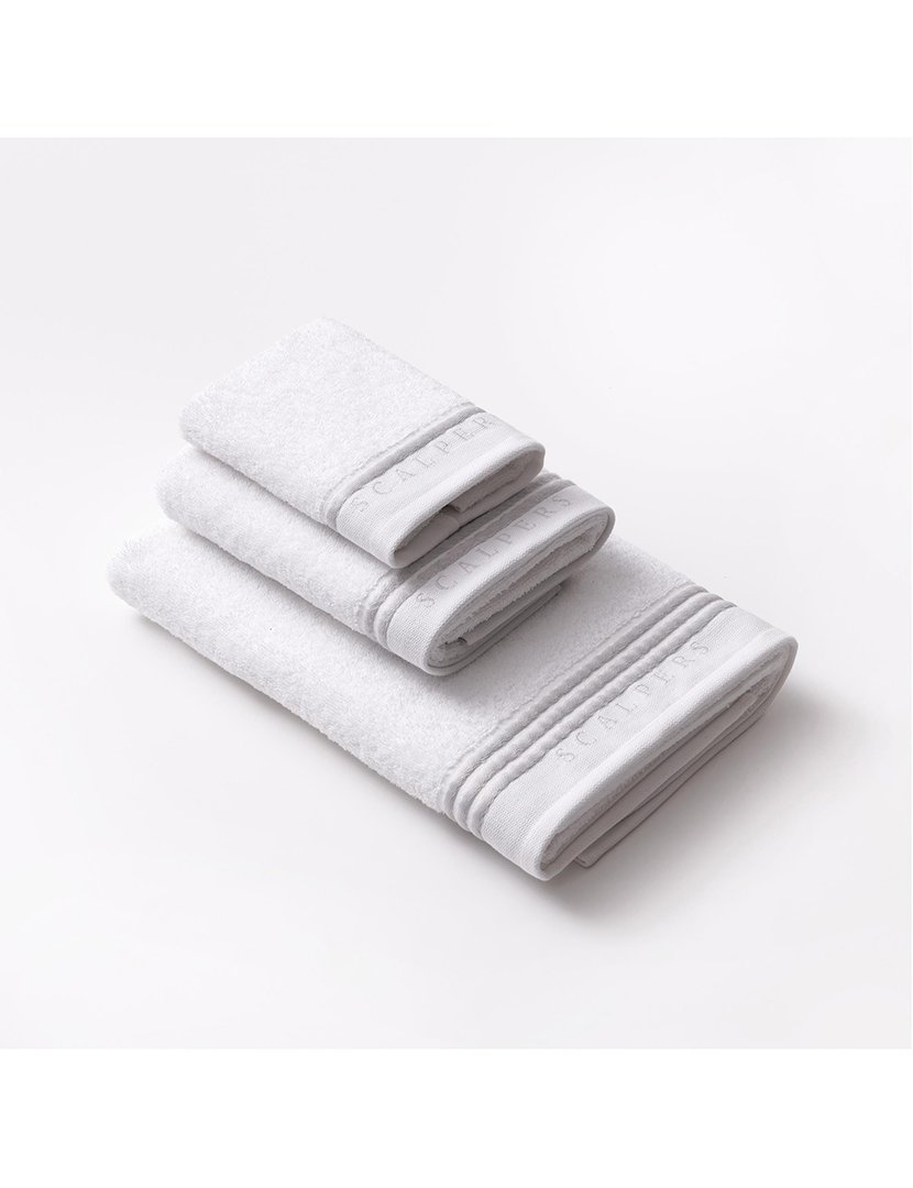 Conjunto de 6 toalhas de banho (2 toalhas de rosto 30x50cm + 2 toalhas de mão 50x90cm + 2 toalhas de banho 70x140cm) Cinzento