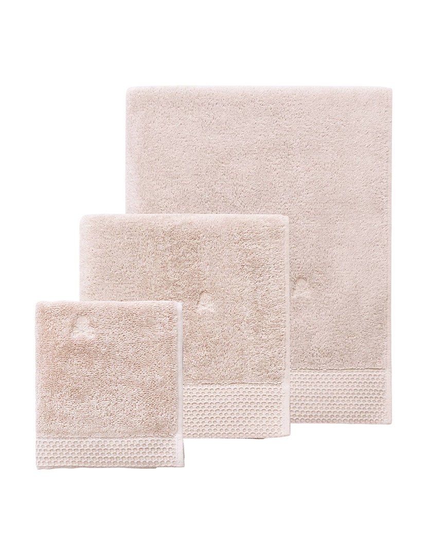 Conjunto de toalhas Nidus creme 