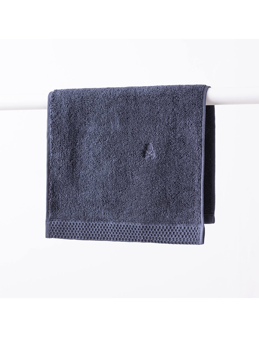 Conjunto de toalhas Nidus azul marinho