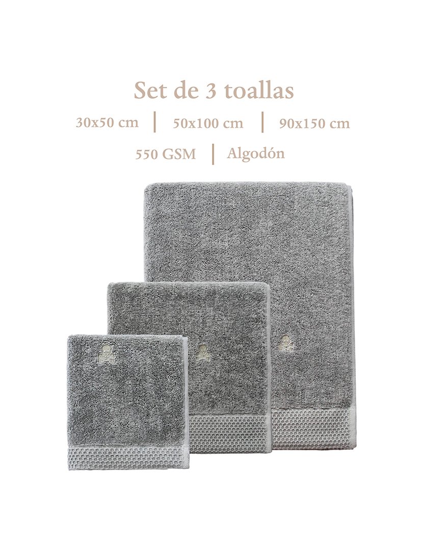 Conjunto de toalhas Nidus verde