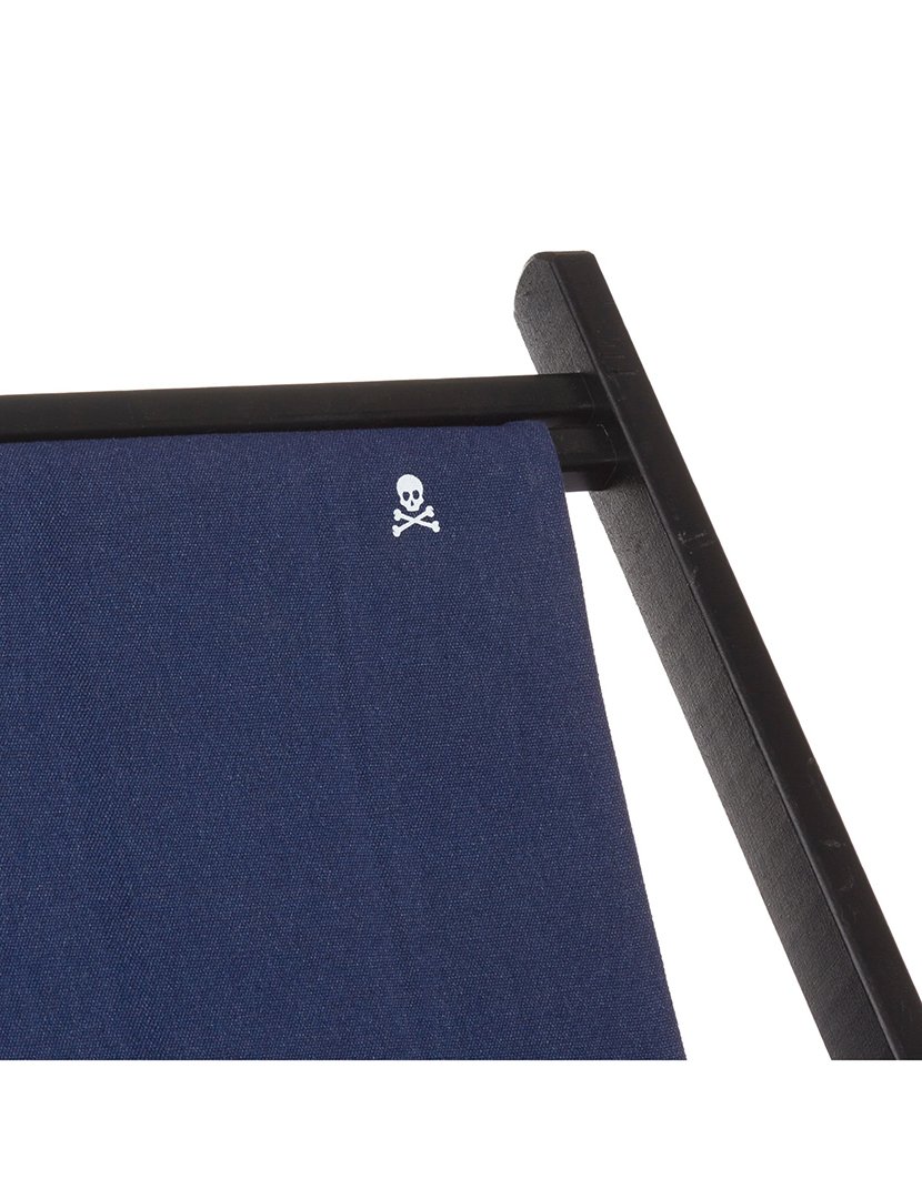 Conjunto de 2 Espreguiçadeiras azuis