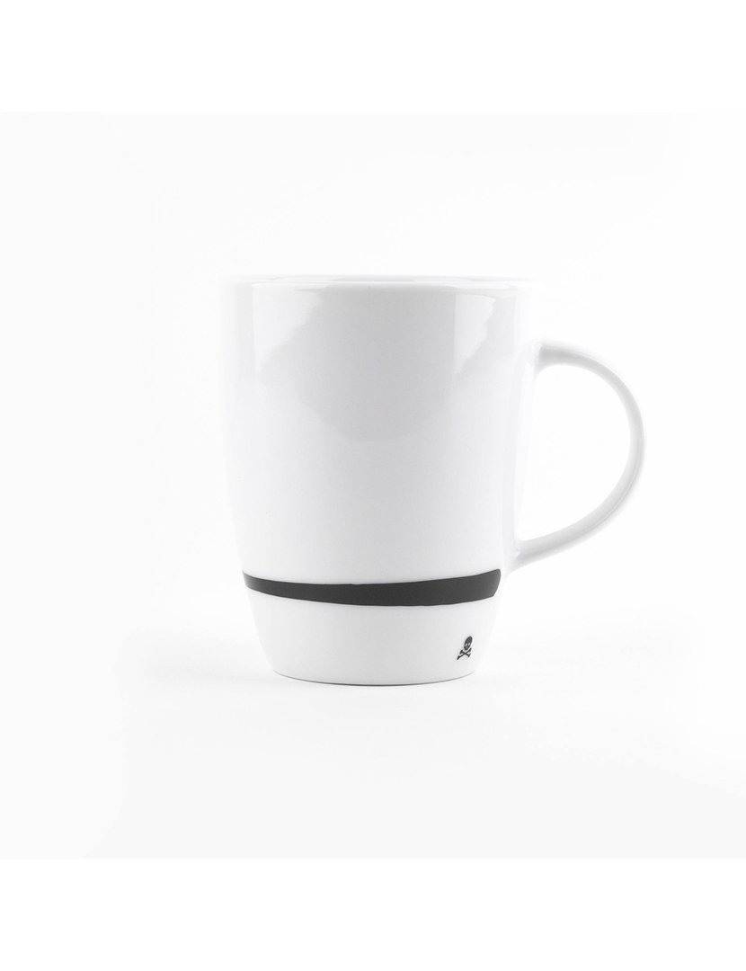 Conjunto 8 copos caveira 330ml branco