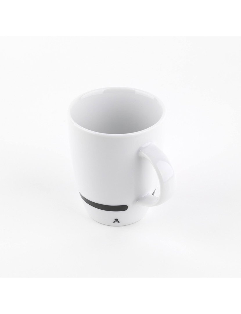 Conjunto 8 copos caveira 330ml branco