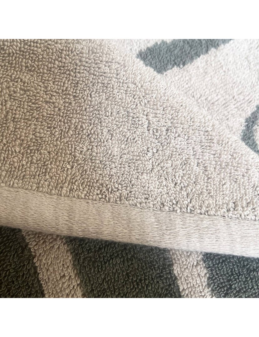 Conjunto de 2 toalhas 90x180cm 100% algodão 500gsm bege scalpers home