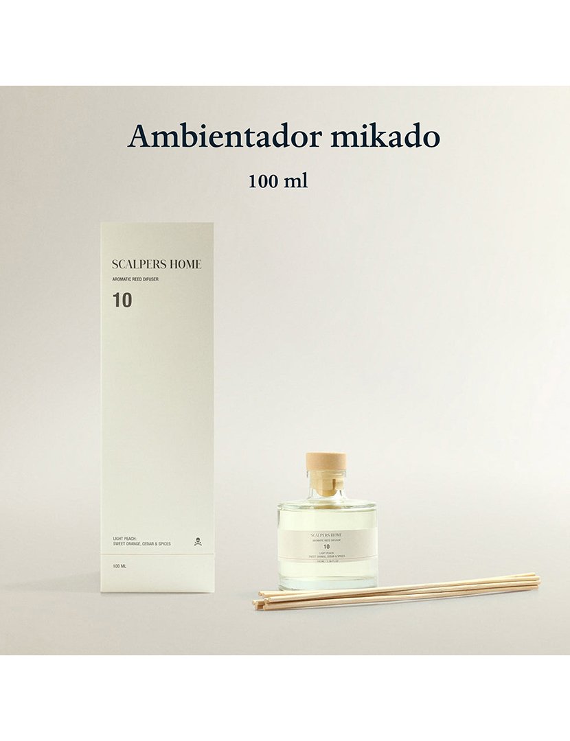 Difusor Mikado 100ml aroma leve pêssego scalpers