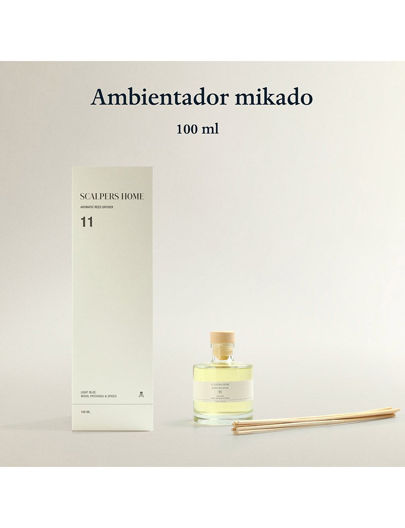Difusor de aroma Mikado 100ml com lótus branco escalpelador