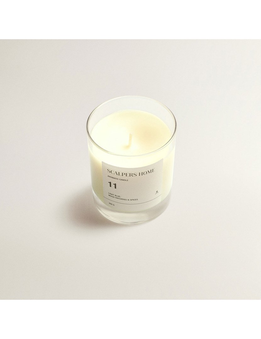 Vela aromática 200gr aroma lótus branco scalpers