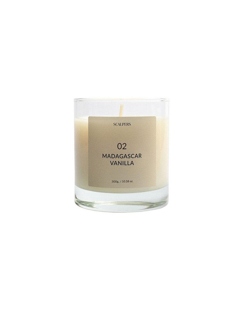 Vela perfumada Scalpers de baunilha de Madagascar 300g