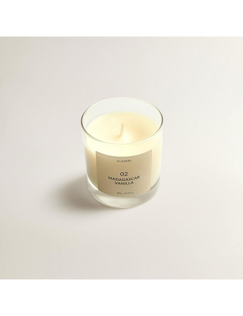Vela perfumada Scalpers de baunilha de Madagascar 300g