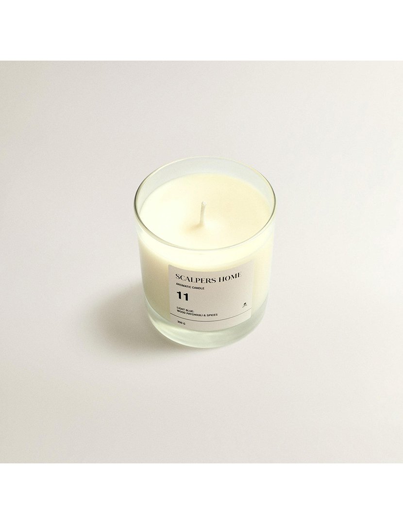 Vela perfumada 300gr aroma lótus branco scalpers