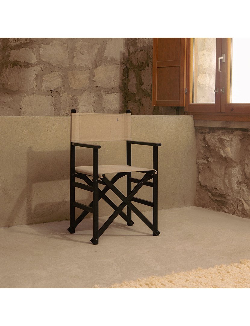 Conjunto 2 cadeiras Realizador Bege/wengué