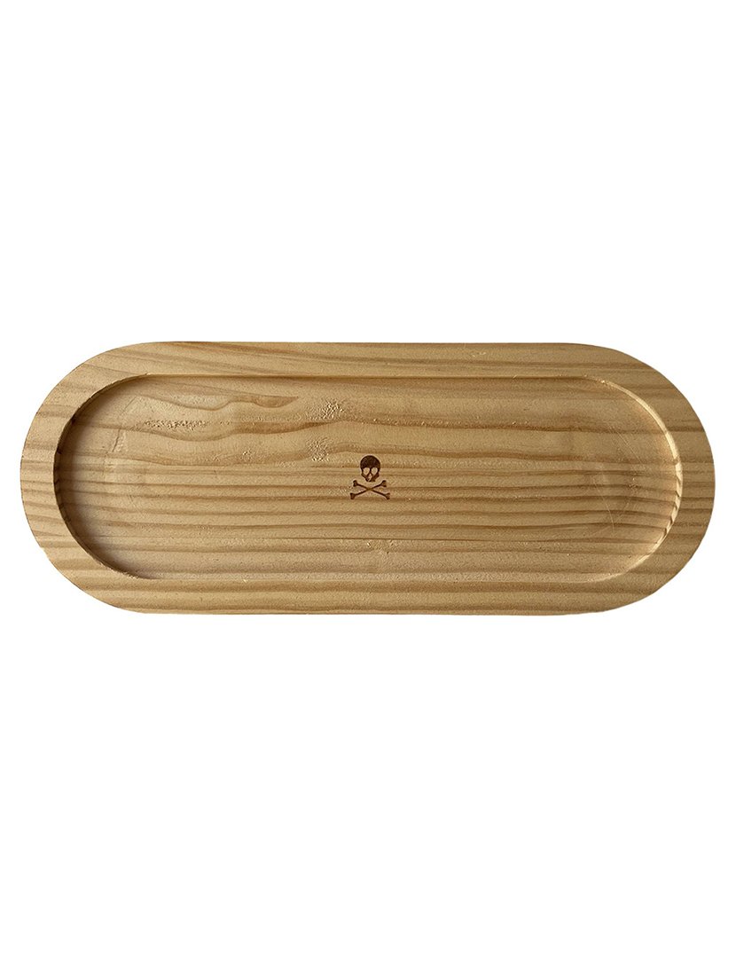 Bandeja Multiuso em Madeira 29,5x11,5 cm