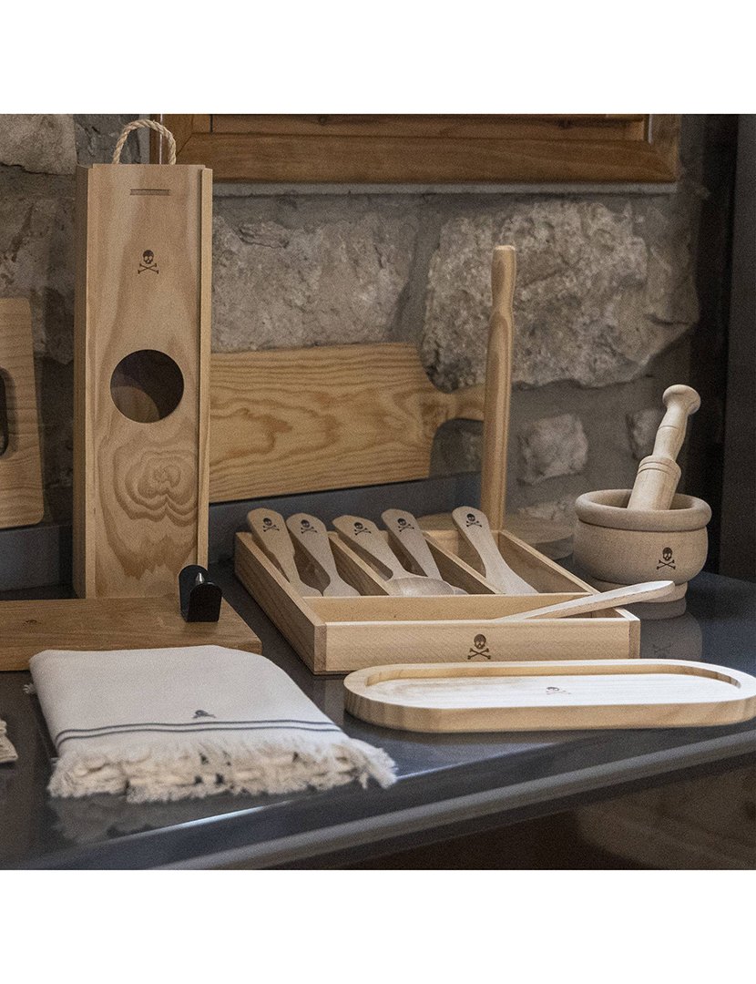 Tábua de corte retangular madeira 34,5x13,5 cm