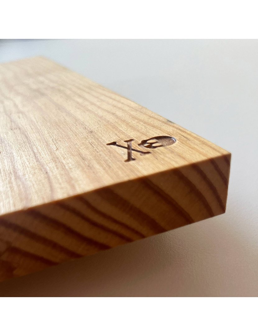 Tábua de Sushi madeira 31,5x17,5 cm