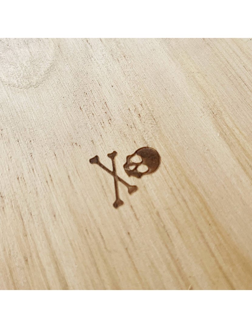 Tábua corte quadrada 39x18,5 cm