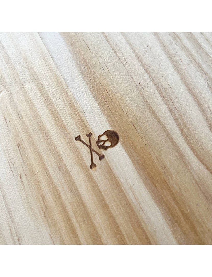 Tábua corte madeira 39x19,5 cm