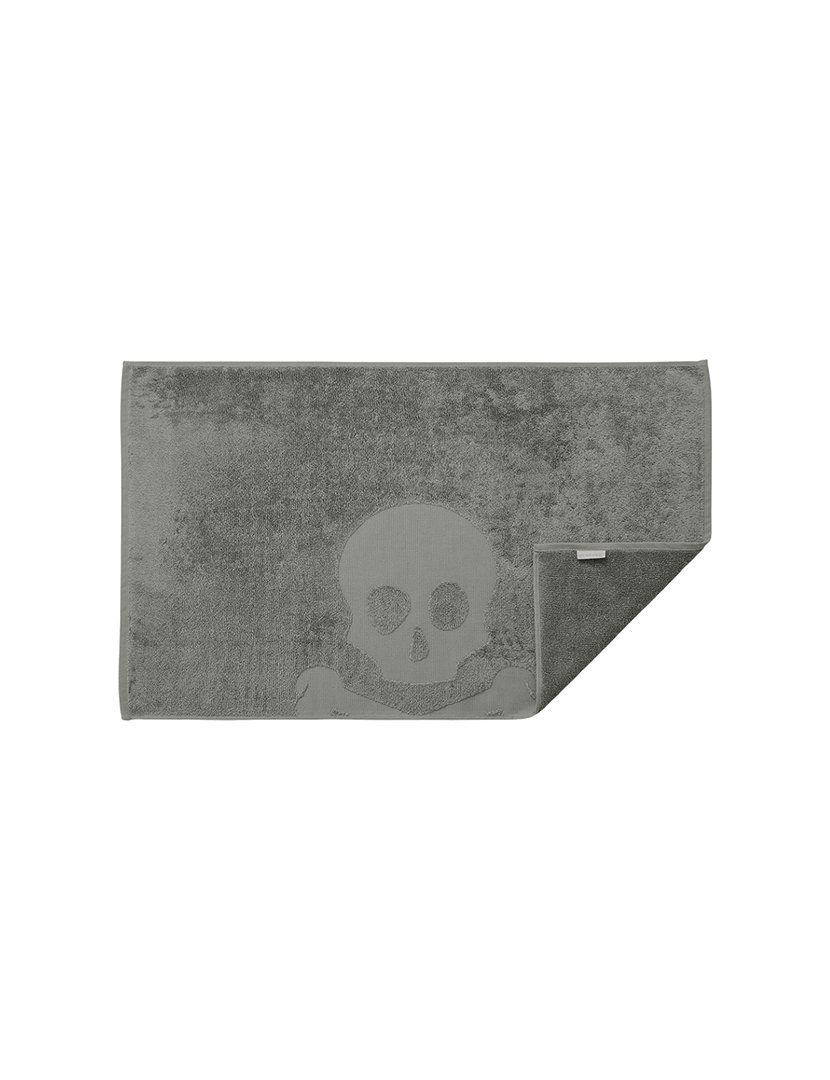 Tapete banho caveira 50x80 cm verde