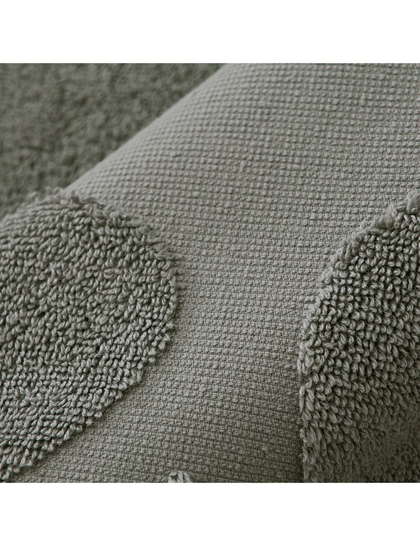 Tapete banho caveira 50x80 cm verde