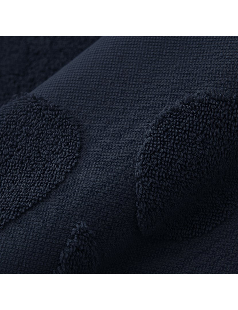 Tapete banho caveira 50x80 cm azul marinho