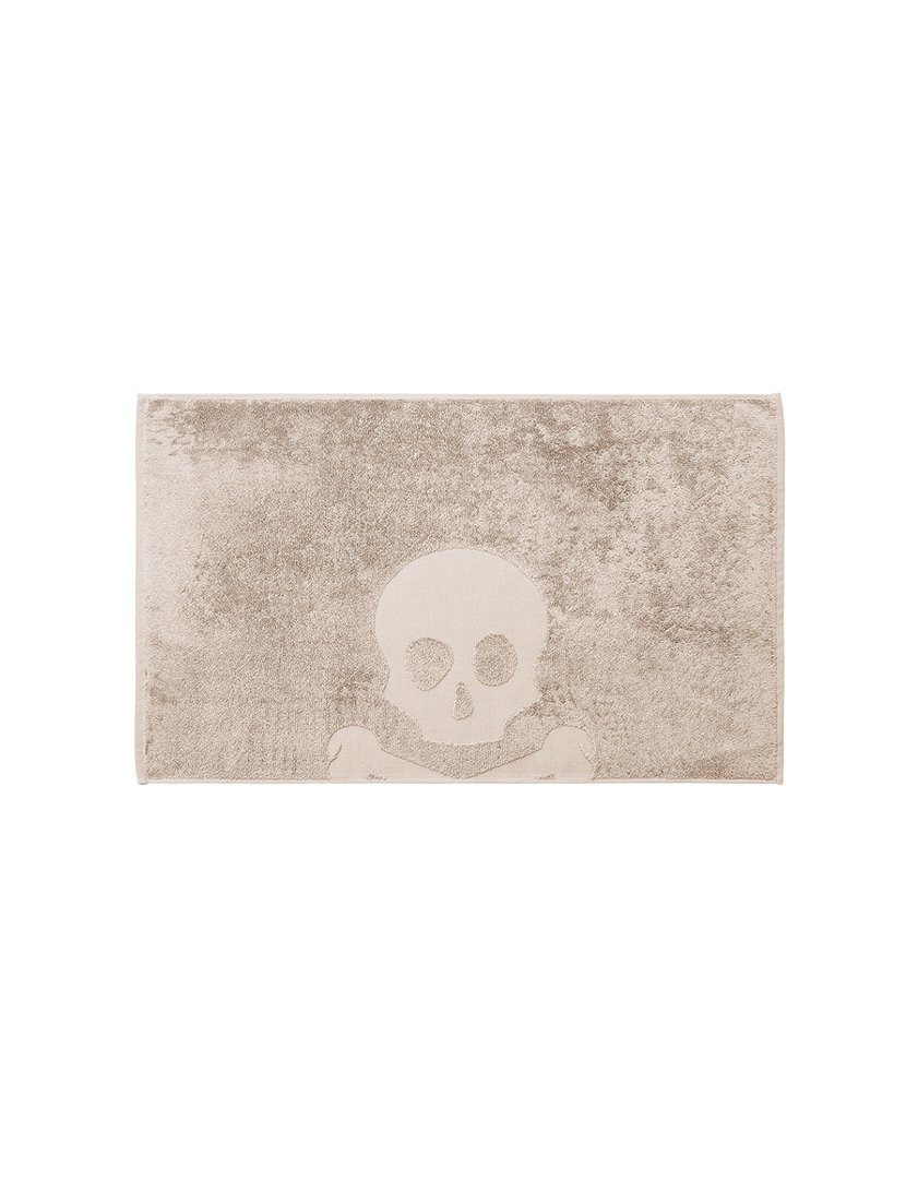 Tapete banho caveira 50x80 cm Bege