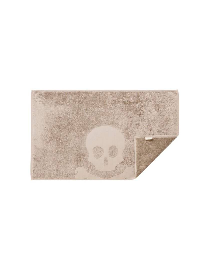 Tapete banho caveira 50x80 cm Bege