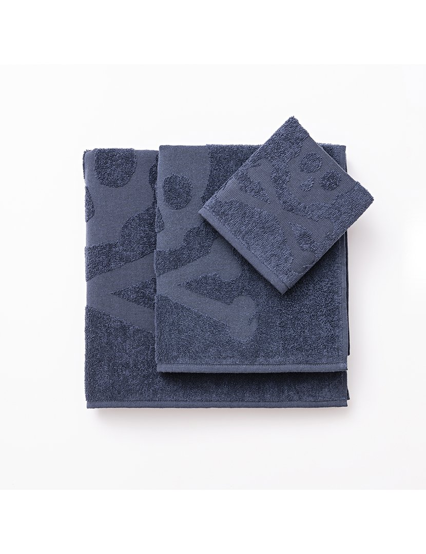 Conjunto de toalhas de banho caveira (30x50cm + 50x90cm + 70x140cm) Azul