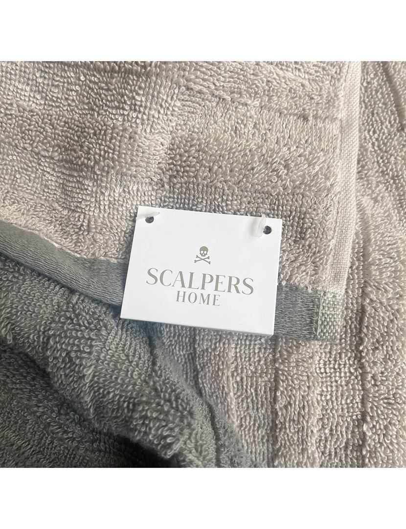 Toalha de Praia 90x180 cm Riscas Bege