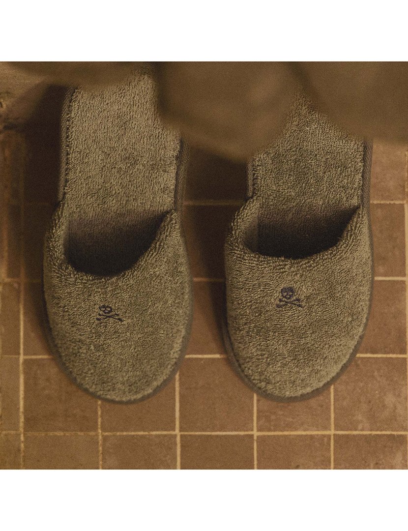 Chinelo de Quarto cáqui 39-42