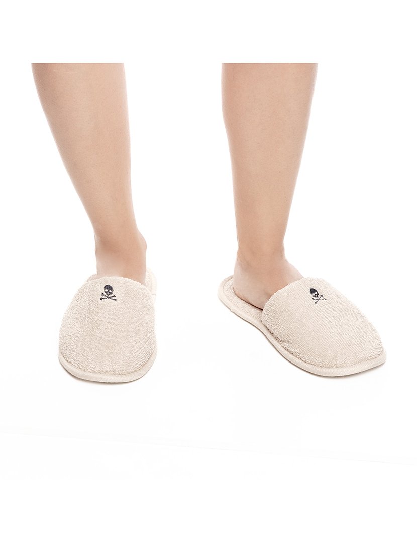 Chinelo de Quarto Bege 33-38