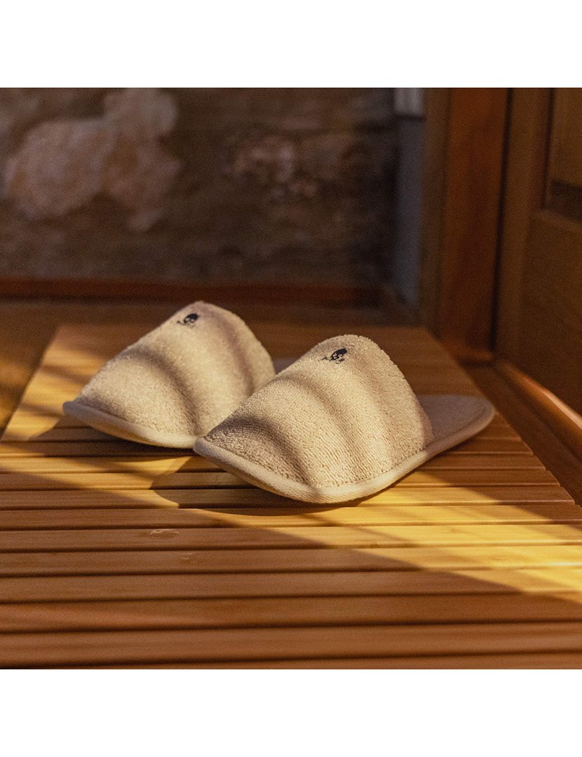 Chinelo de Quarto Bege 43-46