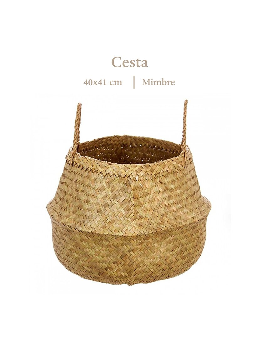 Cesto Dobrável natural