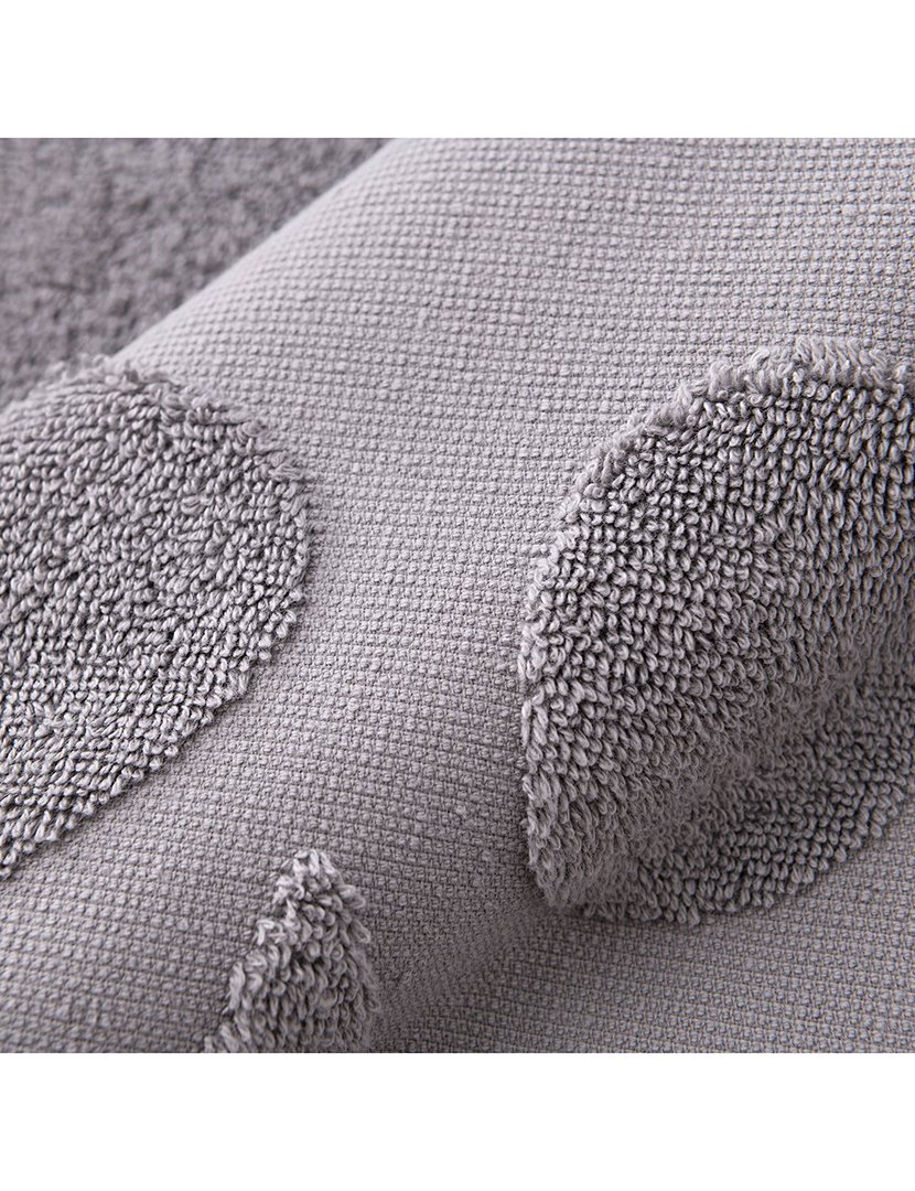 Tapete de Banho Antiderrapante Caveira 50x80 cm Cinzento