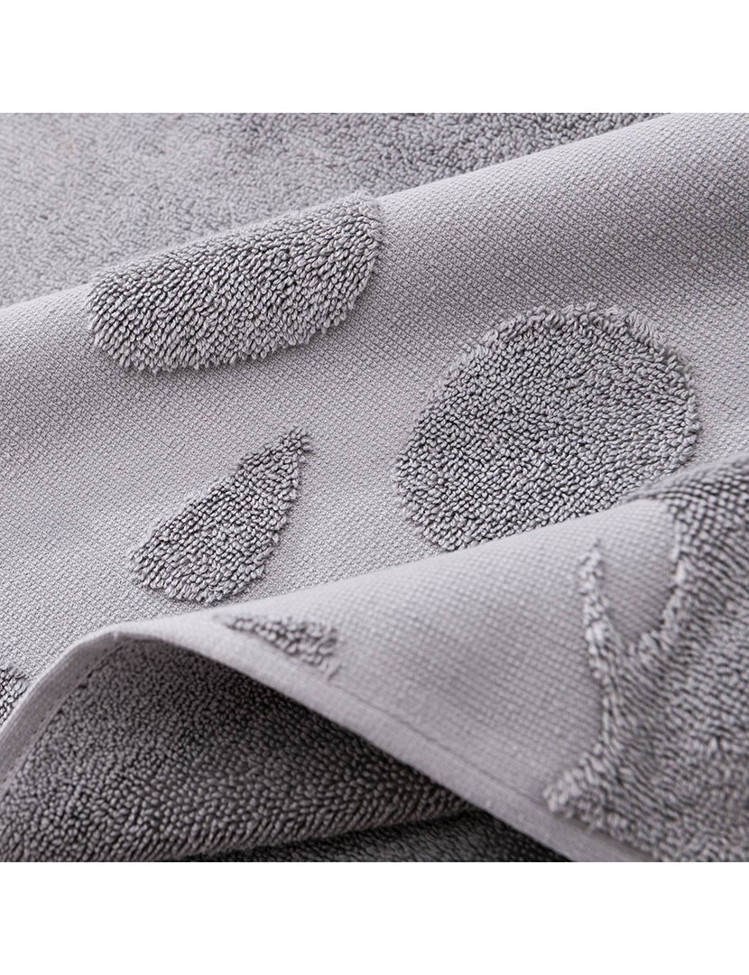 Tapete de Banho Antiderrapante Caveira 50x80 cm Cinzento