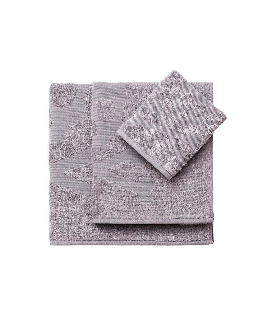 Conjunto de Toalhas de Banho Caveira Cinzento