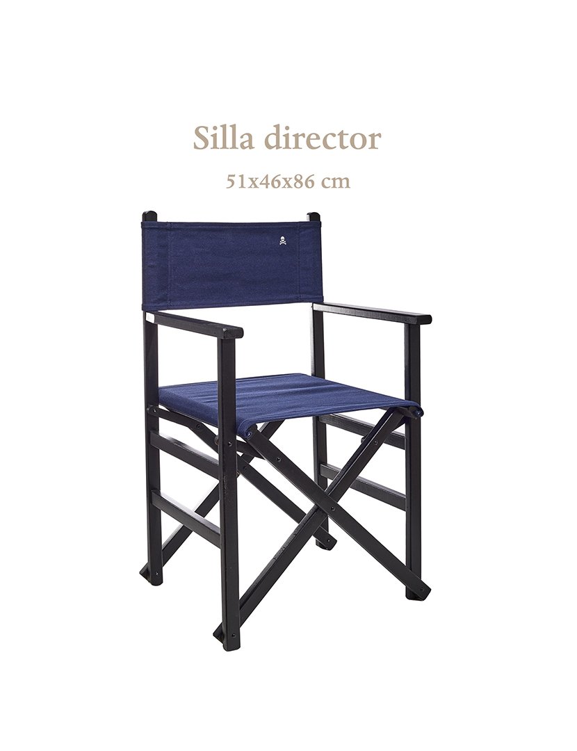 Cadeira Realizador azul