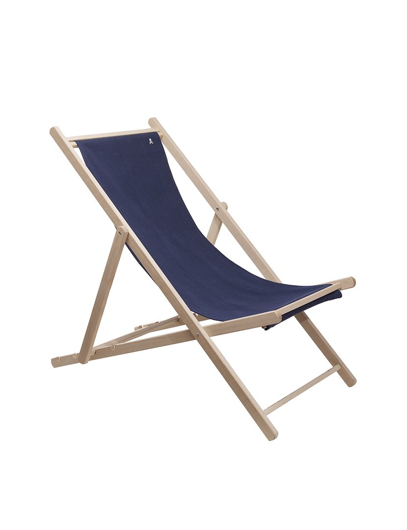 Espreguiçadeira Azul Escuro