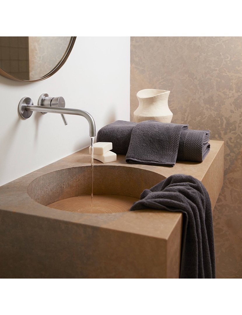 Toalha de Mãos Nidus 50x100 Cinzento