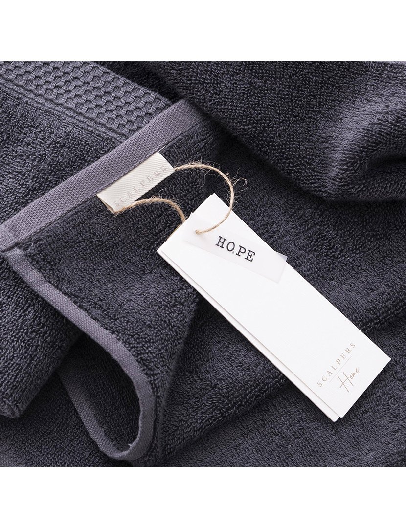 Toalha de Mãos Nidus 50x100 Cinzento